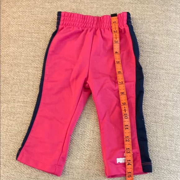 Puma Kids Pink and Navy Tracksuit - Picture 10 of 12